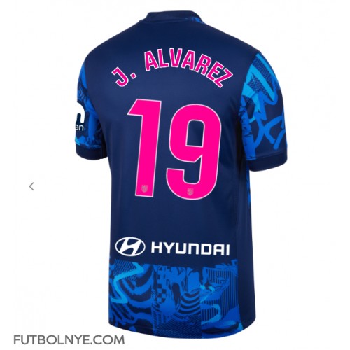 Camiseta Atletico Madrid Julian Alvarez #19 Tercera Equipación 2024-25 manga corta